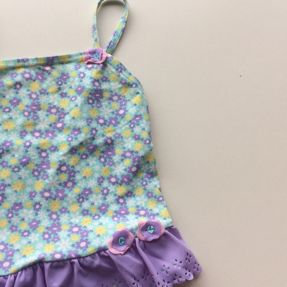 Flower swim suit - 3/4 years - Picture 2 of 4